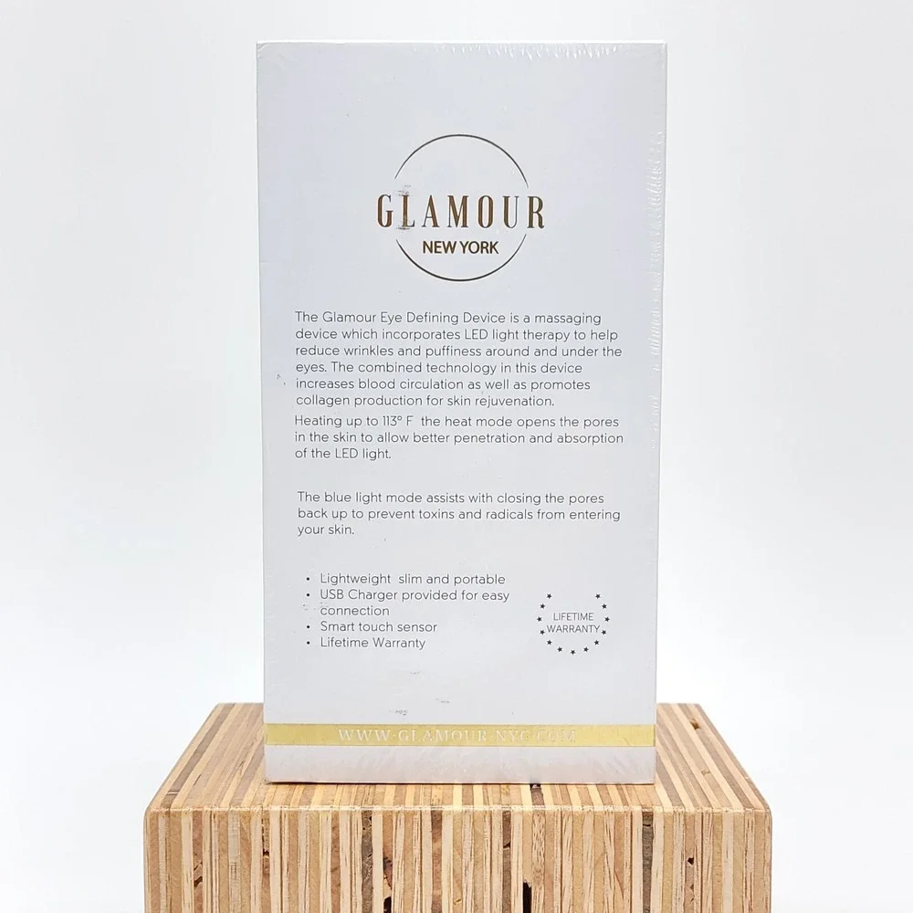 Glamour New York Eye Defining Device Dual‎ Mode Wrinkle Remover NIB Sealed